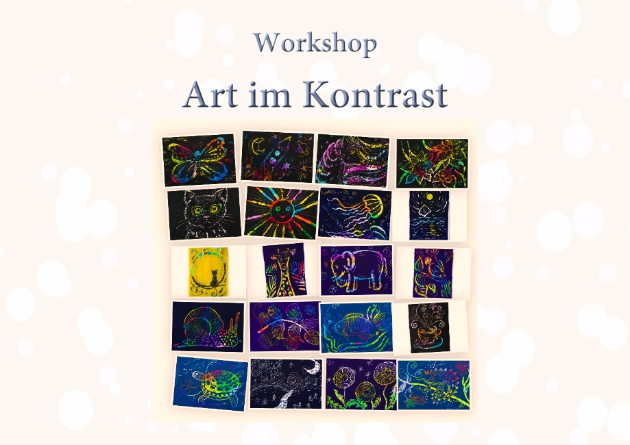 Art Workshop Grattage 14. Juni